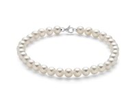 Bracciale Miluna Donna BRACCIALI PERLE CON CHIUSURA in Oro bianco Perla PBR1681V